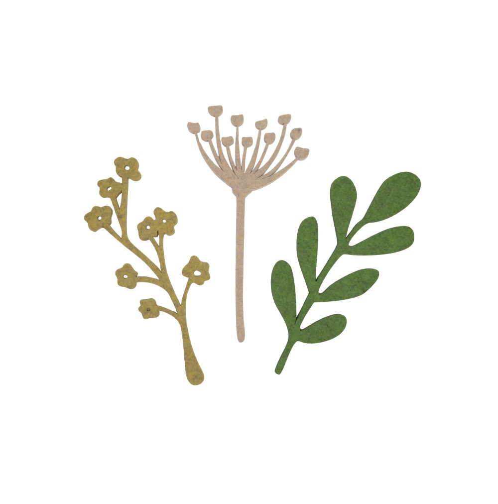 Bloemen Fleur set van 3