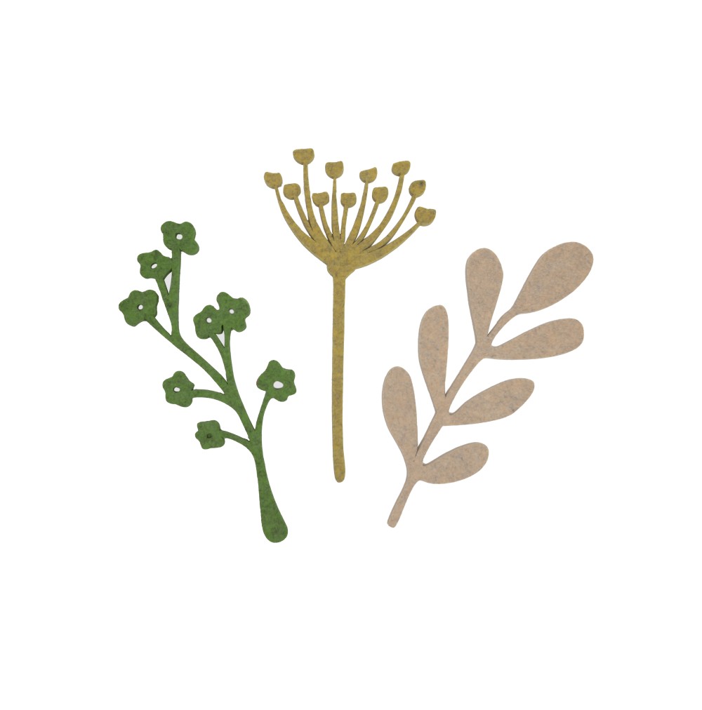 Bloemen Fleur set van 3