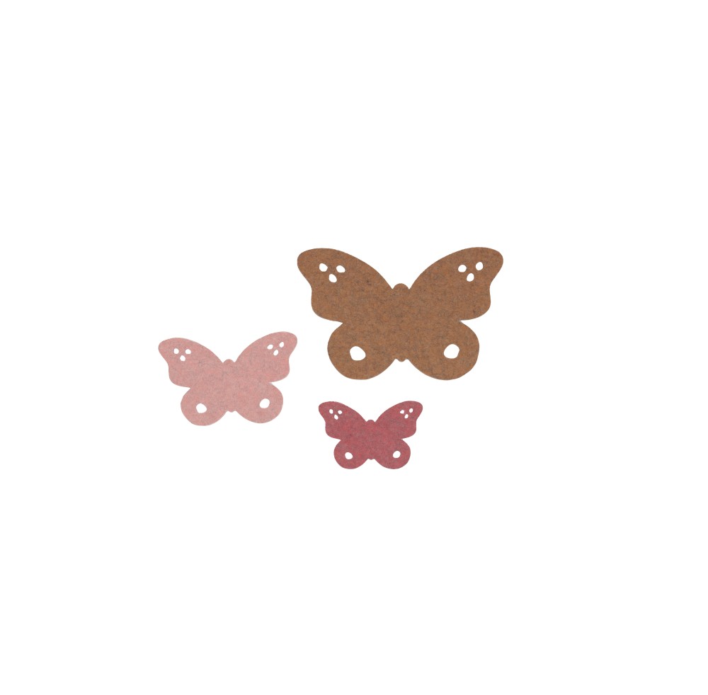 Vlinder Sanne set van 3