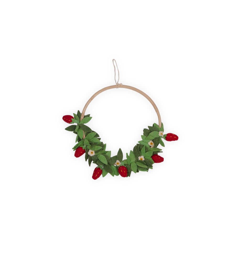 Flower Hoop Strawberry