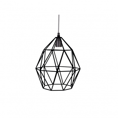 Wire hanging lamp